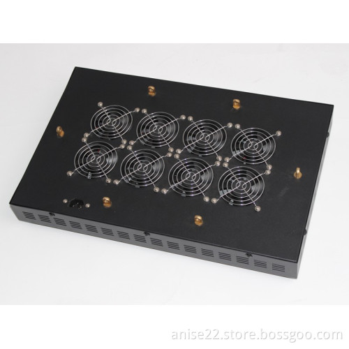 Energy-savong 12,000K 3W LED Plant Growing Lights, 85 to 264V, 60Hz Flat Panel Lamp for plants